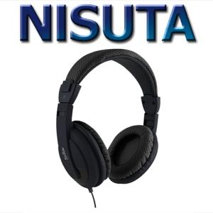Auricular Nisuta Tipo Vincha C/Mic (NS-AU16N) Negro