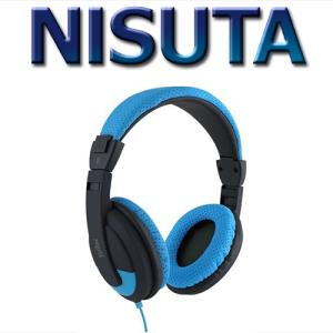Auricular Nisuta Tipo Vincha C/Mic (NS-AU16A) Azul