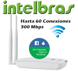 Router Corporativo Intelbras HotSpot 300 Sin Fuente