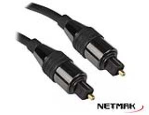 Cable Optico Digital Toslink 2 Mts Netmak (NM-C101)