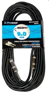 Cable Audio 6.5 Mono Pronext 9 Mts (AR 6.5 A 6.5 9MTS) S3061