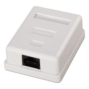 Roseta Simple C/Tapa Cat5 GLC (CE-4080)