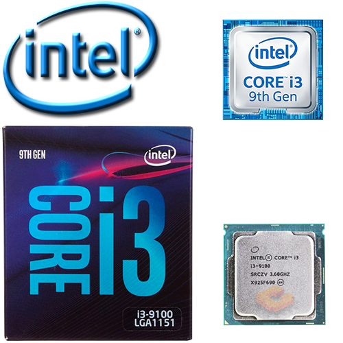 Intel Core i3 9100 3.6 Ghz 9Th Gen SRCZV s1151 IMP5