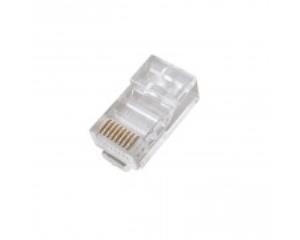 Conector RJ45 Cat6 X 100U ReguVolt (RV-PLUG-6)