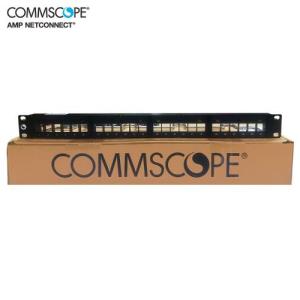 Patch Panel 24 Puertos Commscope 760237040 + Jack Cat5e X 24U