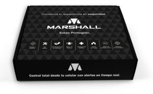 Kit de Alarma Inalambrica Marshall 4G Iris Pet RF/Marshall 4G/1 Pulsar RF/1 Remo Touch/Bateria/Cartel