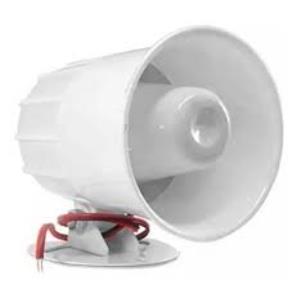 Sirena de Interior P/Alarma Domiciliaria o Vehiculo Pronext (SIE-401-6-20-B) Blanca
