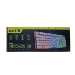 Teclado USB Gamer Bosllo ECHO G Blanco RGB (BS1004) (21001IC041599962W)