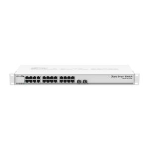 Switch Mikrotik CSS326-24G-2S+RM 24ETH 2SPF+ - CSS32624G2S