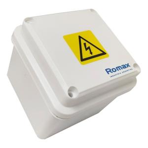 Caja Plastica Estanco Cuadrada 8x8x8 Romax (503)