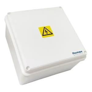 Caja Plastica Estanco Cuadrada 10x10x6 Romax (510)