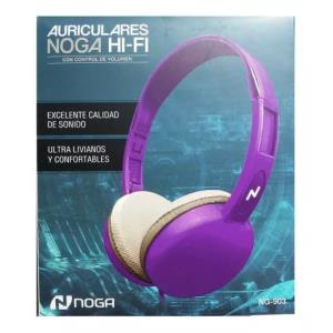 Auricular Cableado PC/MP3 Noga (NG-903) Violeta