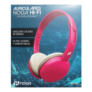 Auricular Cableado PC/MP3 Noga (NG-903) Rosa