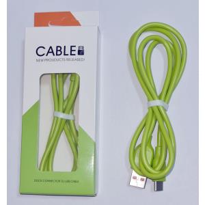 Cable USB a Lighting 1 Mt PVC 2A Jottax VERDE (IN07-IP) 21001IC06011920F