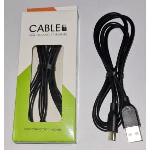 Cable USB a Lighting 1 Mt PVC 2A Jottax NEGRO (IN07-IP) 21001IC06011920F