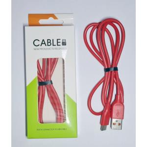 Cable USB a Lighting 1 Mt PVC 2A Jottax ROJO (IN07-IP) 21001IC06011920F