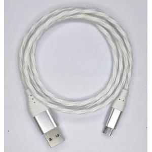 Cable USB a Lighting 1 Mt Luces LED 2A Jottax BLANCO (IN15-IP) 21001IC06011920F