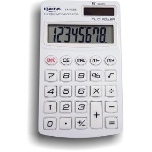 Calculadora Exaktus EX-1000B Blanco
