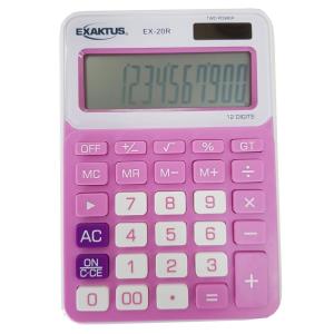 Calculadora Exaktus EX-20R Rosa