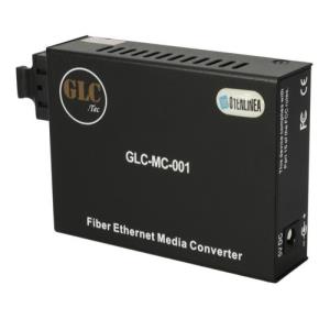 Conversor Dual de Fibra Optica GLC (GLC-MC-001) Con Fuente