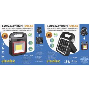 Lampara Portatil Solar Atomlux Power Bank (70SN) 50% OFF