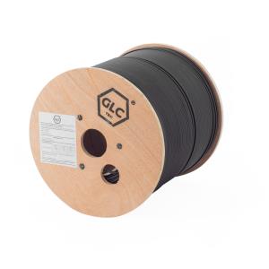 Drop Cable Flat 2 Cores SM FIG.8 C/Portante Dielectrico x1000mts (GLC-DROP-2-FLAT-DIE)