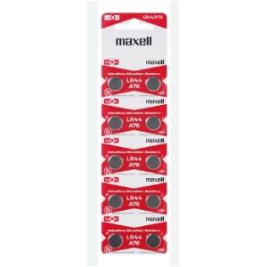 Pila Maxell Alcalina LR44-A76 Blister x10