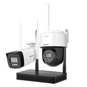 Kit NVS IP Bullet y Domo 4mp Wi-Fi Hikvision (NKS424W03H)