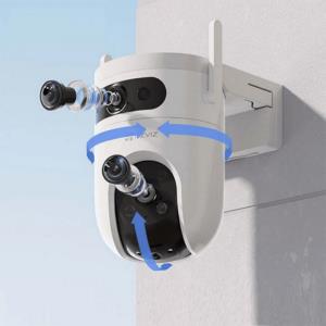 Camara Domo Inteligente Smart Ezviz H9c Motorizada DUAL 3MP (CS-H9c) R100-8H33WKFL
