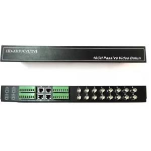 Bulenera de 16 Canales Metalico AHD HDCVI HDTVI HD 16CH. cable UTP CAT 5/5E/6