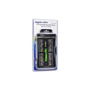 Kit de Destornillador de Precision de 50 Piezas Nisuta (NSKDP50)