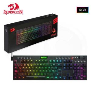 Teclado Gamer Redragon Horus FS Cableado (K619-RGB SP-RED) Switch Red