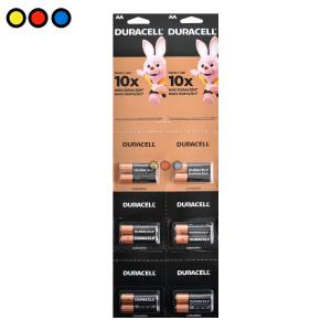 Pila Alcalina Duracell AA 12uni Pila TIRA 6X2 1.5V