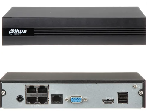 NVR 4 canales DHI-NVR1104HS-P-S3/H Dahua