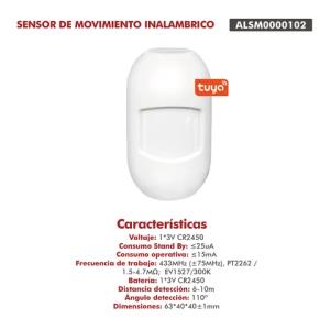 Sensor de Movimiento Inalambrico Ficatto (ALSM0000102)