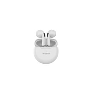 Auricular Inalambrico Bluetooth Touch Netmak (NM-GUMY-W) Blanco