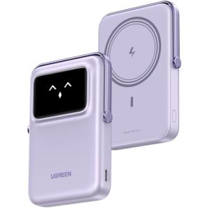 Power Bank Inalambrico Magnetico 10000mAh 20w Morado Ugreen (PB572) 45328