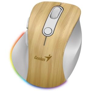 Mouse Inalambrico Bluetooth Genius Mini Ergo 9000S Pro Pine Wood (31030039407)