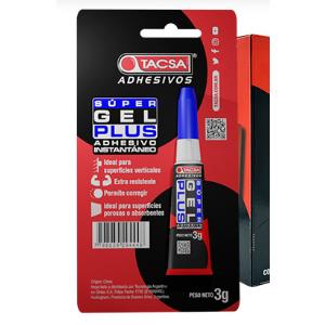 Adhesivo Instantaneo en Gel 3grs Tacsa (PTAINSGEL01)
