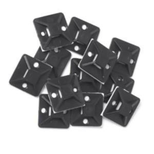 Base Porta Precintos 28mm x 28 mm Tacsa (PTFLB028N)