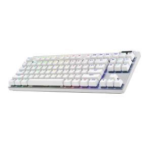 Teclado Gaming Logitech G PRO X TKL LigthSpeed White Ingles (920-012143)