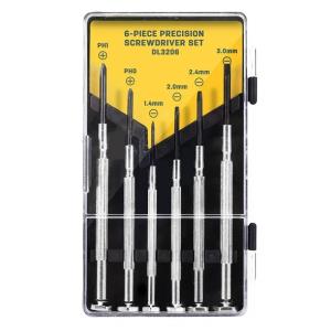 Kit de Destornilladores De Precision 6 unidades Deli (DL3206)