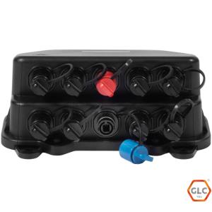 Fdb Caja Exterior Ftth 2X8 Easy Connect. Incluye 10 Fast Connector, 1 Splitter 1X8 Sc/Apc, 1 Splitter 1X2 S/C 50/50 (GLC-FBD-014-01)