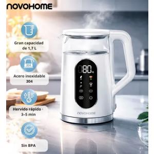 Pava Electrica 1.7Lts 1500w NOVOHOME (NH-EKD070) BLANCA
