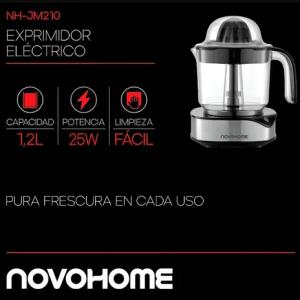 NOVOHOME Exprimidor Electrico 25w 1.2Lts (NH-JM210)