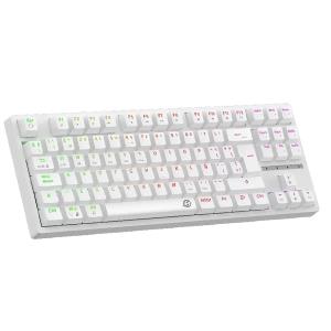 Teclado Gamer Mecanico TKL Tri-Modo Solarmax (GMKB88RW) Negro 23524H