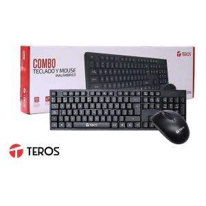 Combo Teclado y Mouse Inalambrico Teros TE-4071S