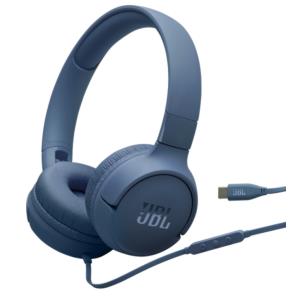 Auricular JBL TUNE 520C Usb-C (JBLT520CBLUAM) Azul