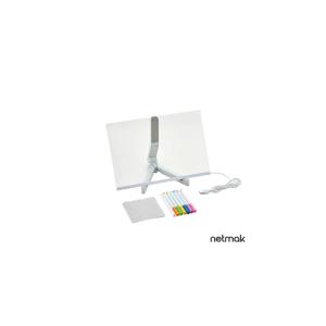 Pizarra de Acrlico Lumi 4000K con Marcadores Netmak (NM-PM105)