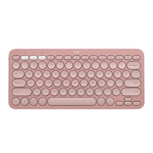 Teclado Inalambrico Logitech Multi-Device K380S Pebble 2 Rosa (920-011785)